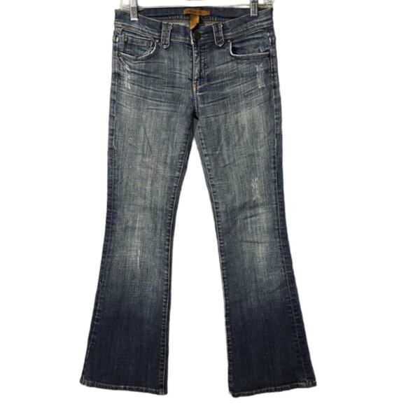 Arden B. Blue Boot Cut Cotton Blend Casual Denim Jeans Women SZ 27 - Picture 1 of 9